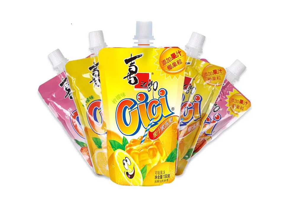 革新食品包裝 —— 自動(dòng)化吸吸果凍灌裝旋蓋機(jī)，開啟便捷美味新體驗(yàn)！